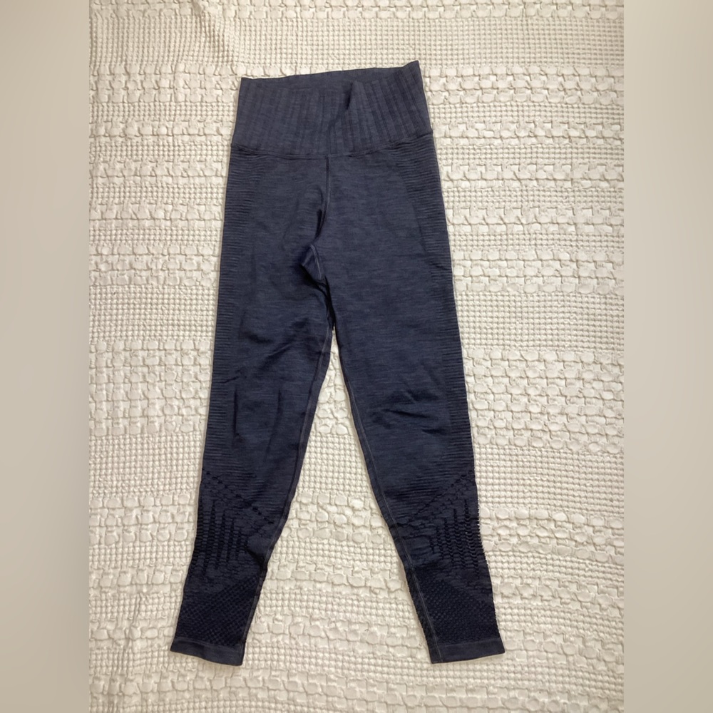 Athleta Halasana‎ Seamless Crop Tight Legging Dark Gray XS